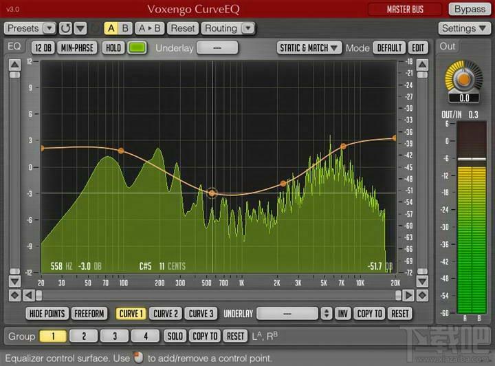 Voxengo CurveEQ VST,Voxengo CurveEQ VST下载,Voxengo CurveEQ VST官方下载